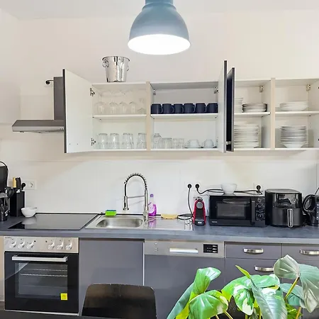 Lejlighed Industrie-gruppenloft Mit & Grillbereich Fuer Bis Zu 12 Personen *